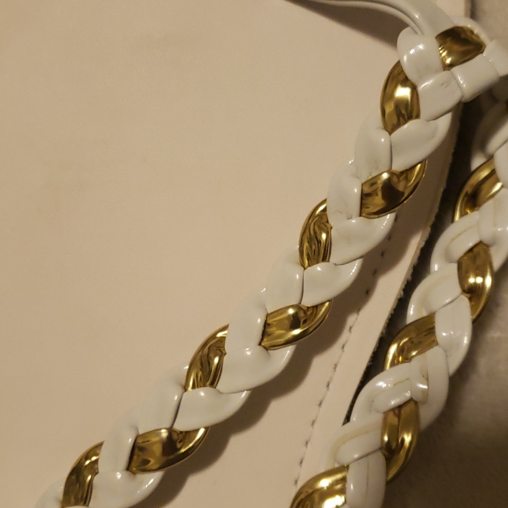 White gold sandals new - Picture 3 of 4